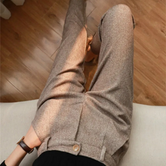 Men’s Tailored Herringbone Trousers
