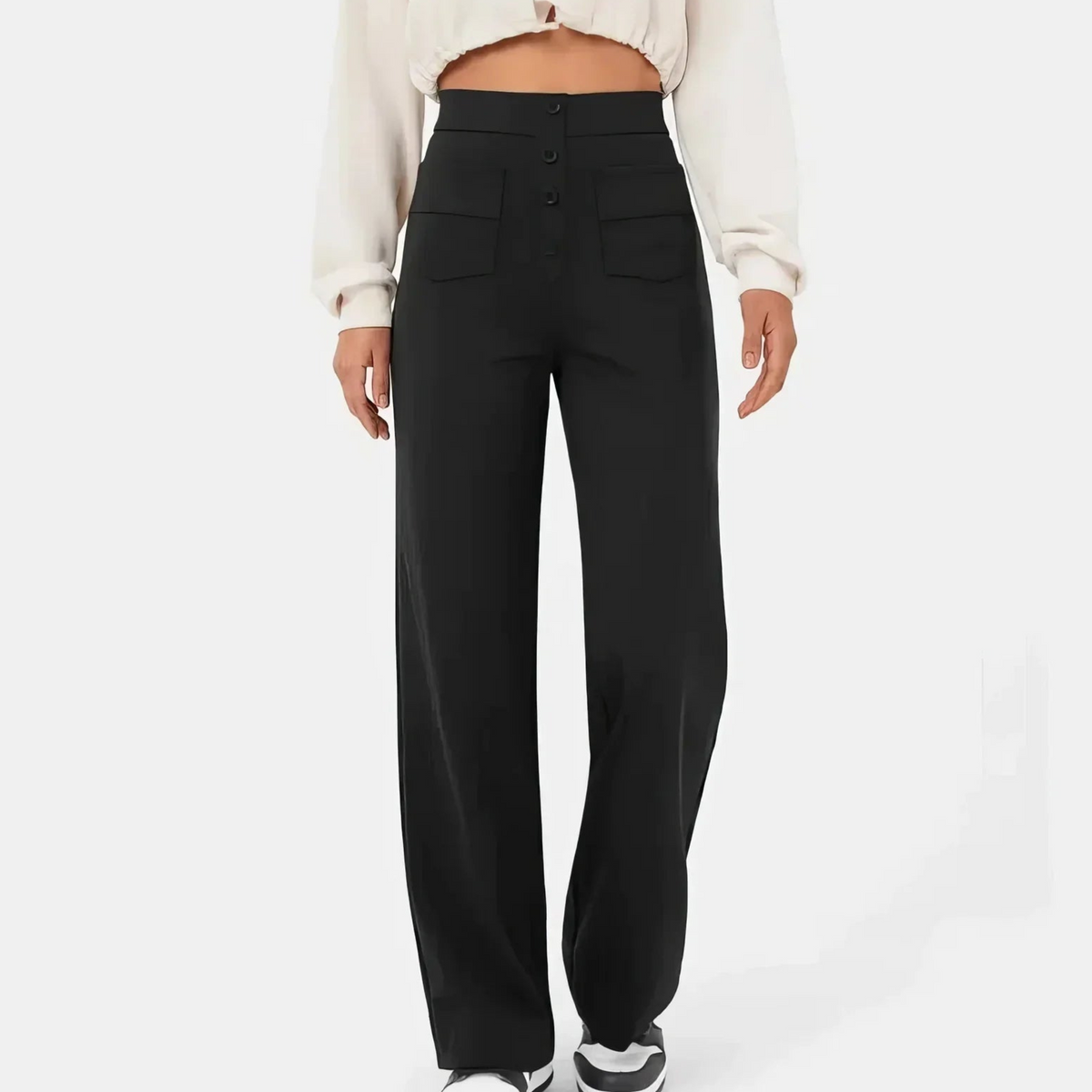 Women’s High Waist Wide Leg Trousers