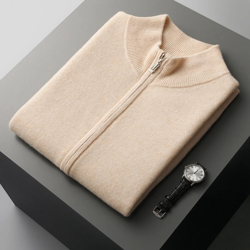 Harrington Soft Knit Zip Men's Vest - detail image 9