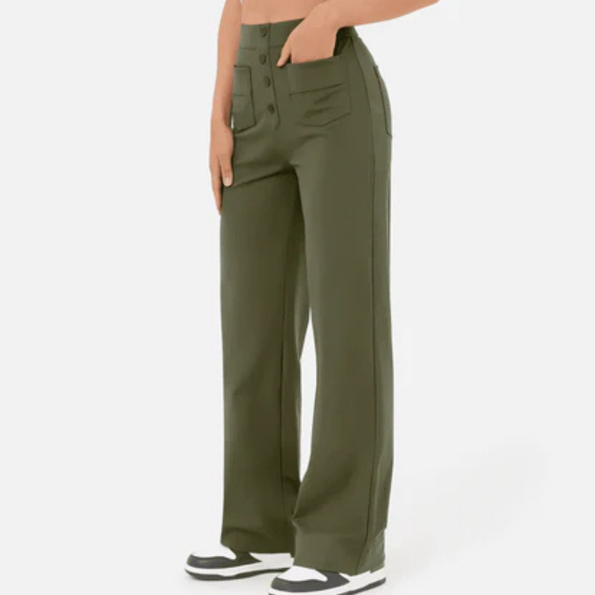 Women’s High Waist Wide Leg Trousers