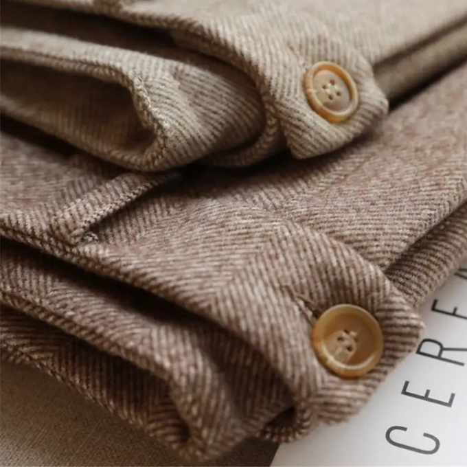 Men’s Tailored Herringbone Trousers