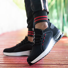 Men’s Woven Lace-Up Trainers