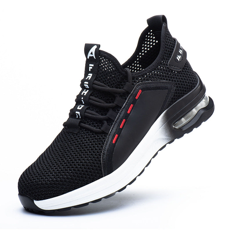 Men’s Woven Lace-Up Trainers