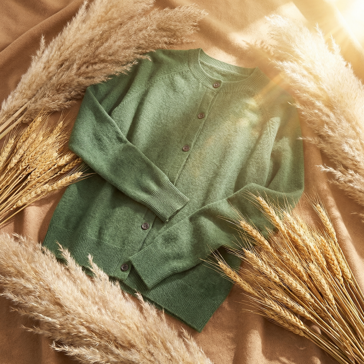 Women’s Merino Button-Front Cardigan