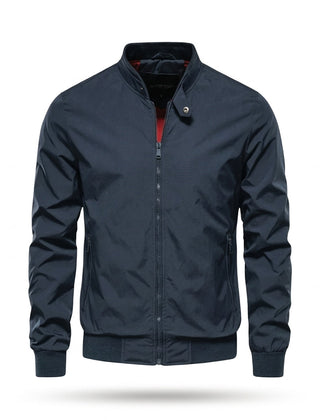 Men’s Lightweight Pocket Detail Jacket in Blue