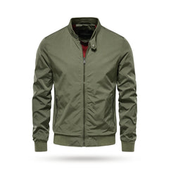 Men’s Lightweight Pocket Detail Jacket in Green