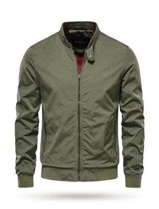Men’s Lightweight Pocket Detail Jacket in Green