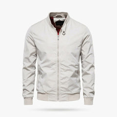 Men’s Lightweight Pocket Detail Jacket in White