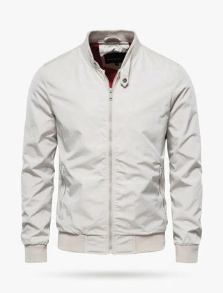 Men’s Lightweight Pocket Detail Jacket in White