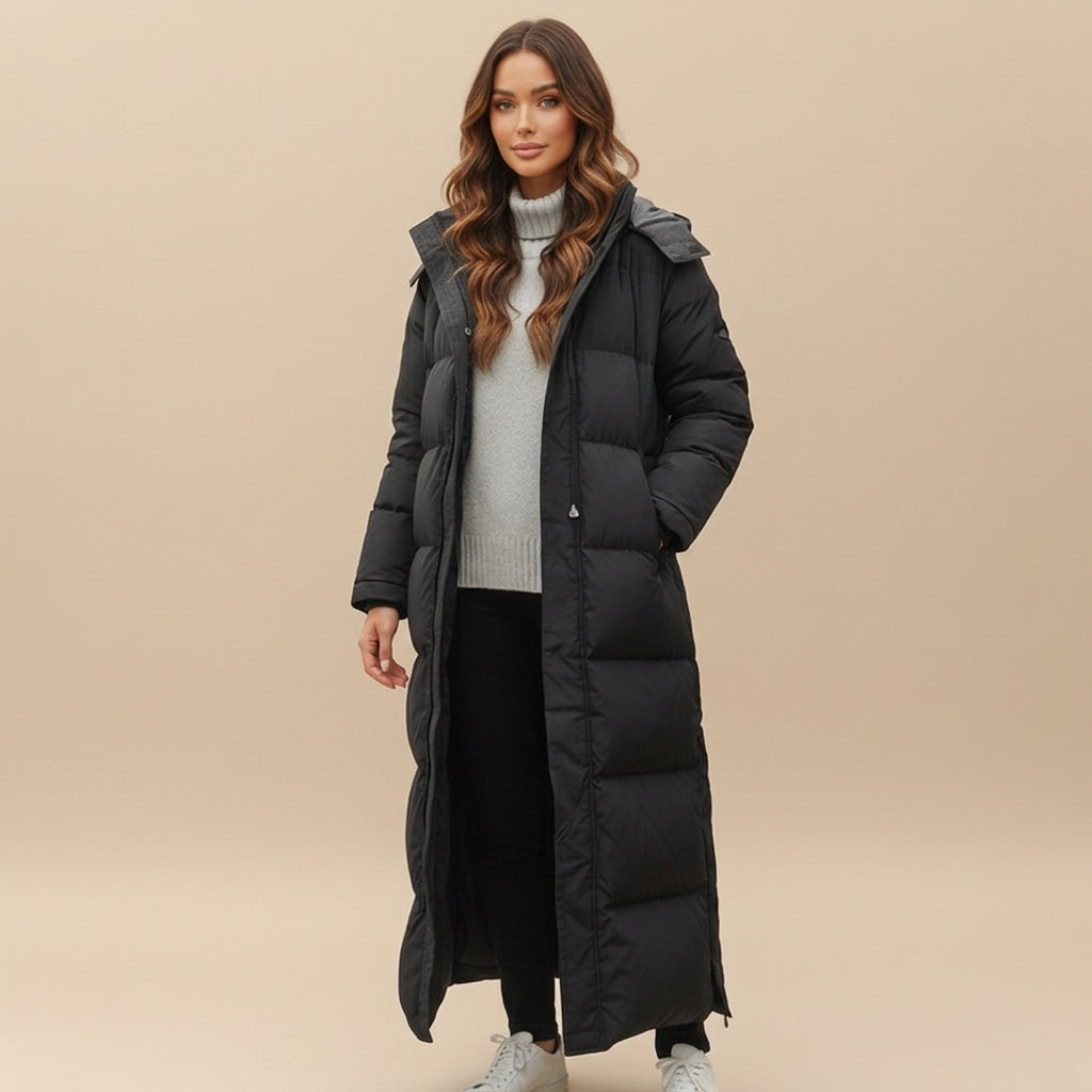 Frida Down Women's Puffer Jacket - Black