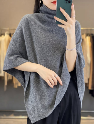 Women's Milan Fine Knit Shawl Jacket - Grey