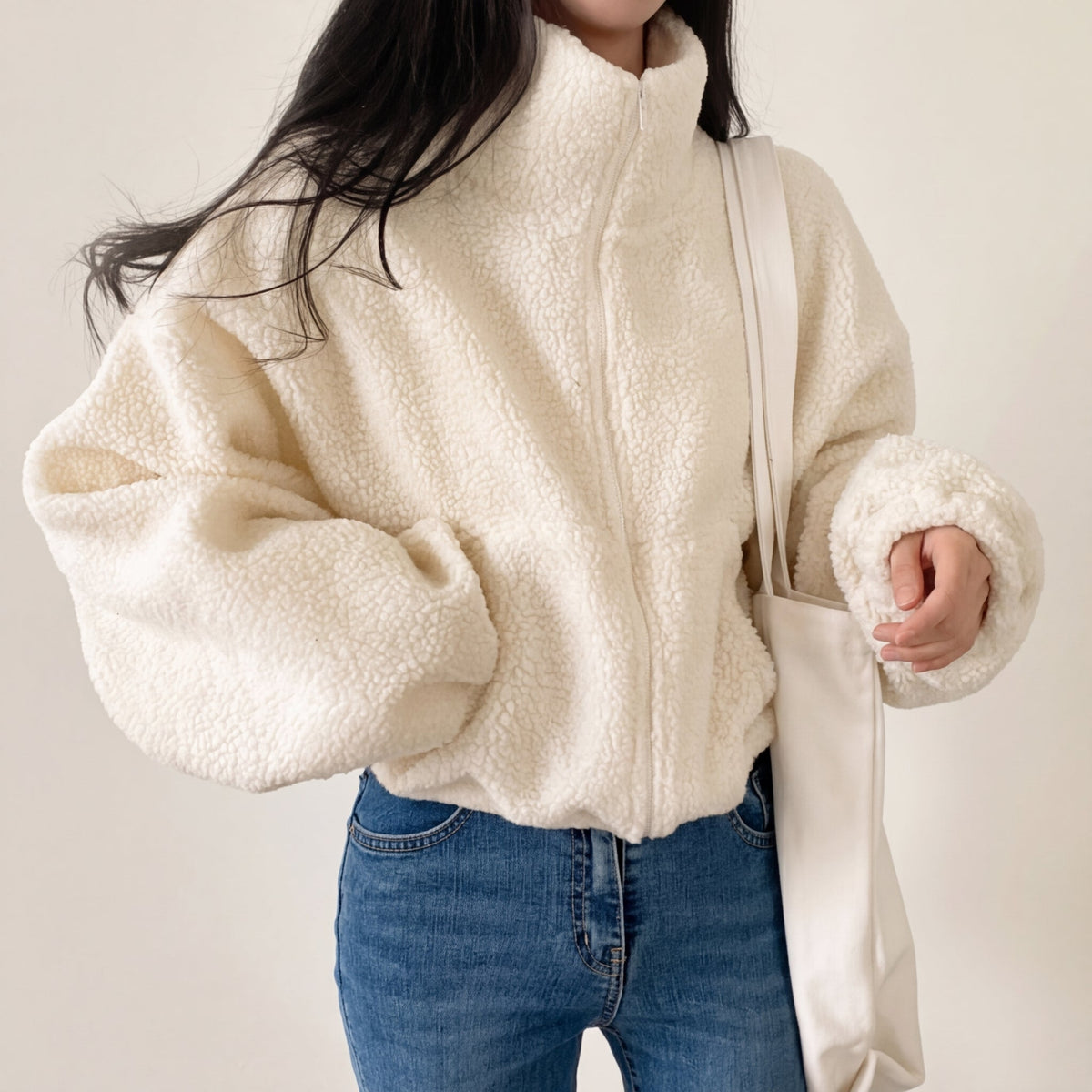 Serafina Sherpa Fleece Women's Jacket - detail image 4