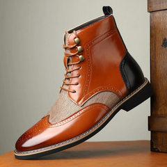 The Brogue & Rogue Men's Boots - Brown