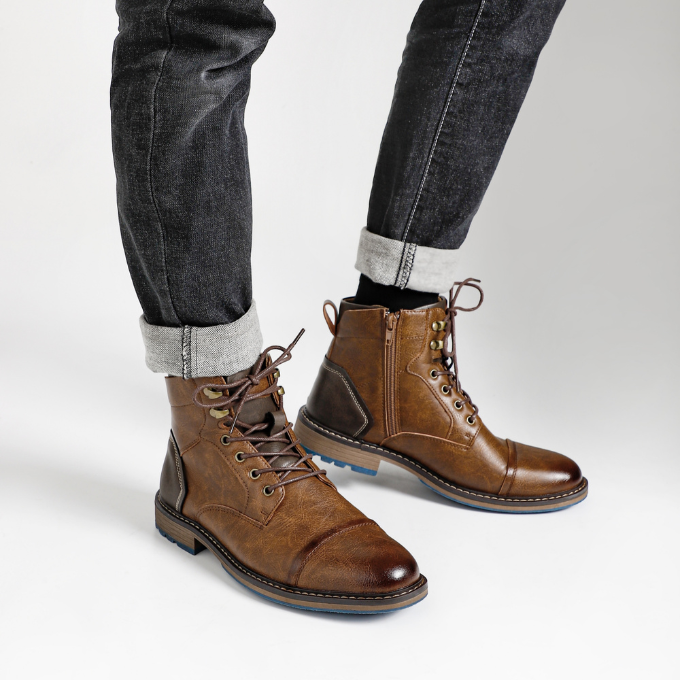 Bayshore Leather Men's Boots - detail image 7
