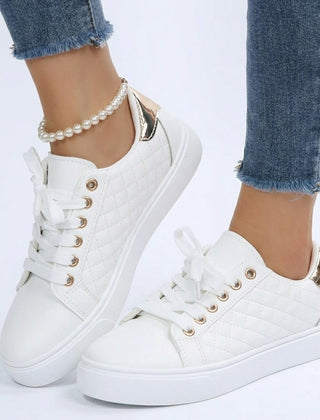 Women’s Quilted Casual Trainers