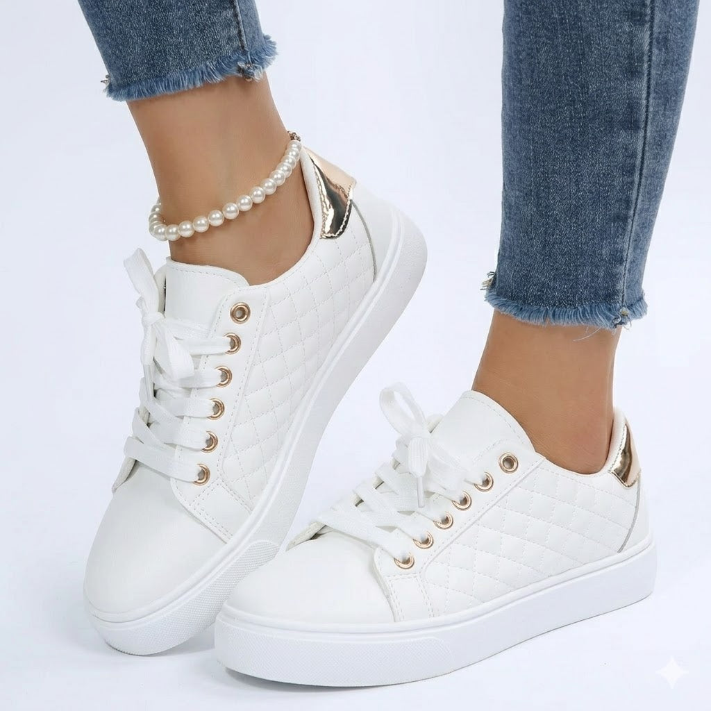 Women’s Quilted Casual Trainers