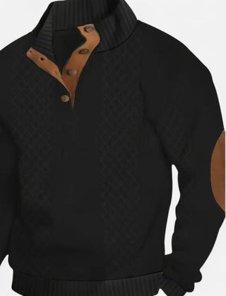 Men’s Textured Knit Pullover