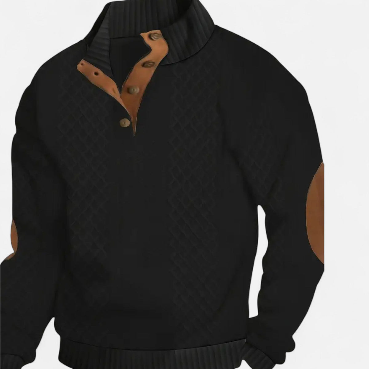 Men’s Textured Knit Pullover