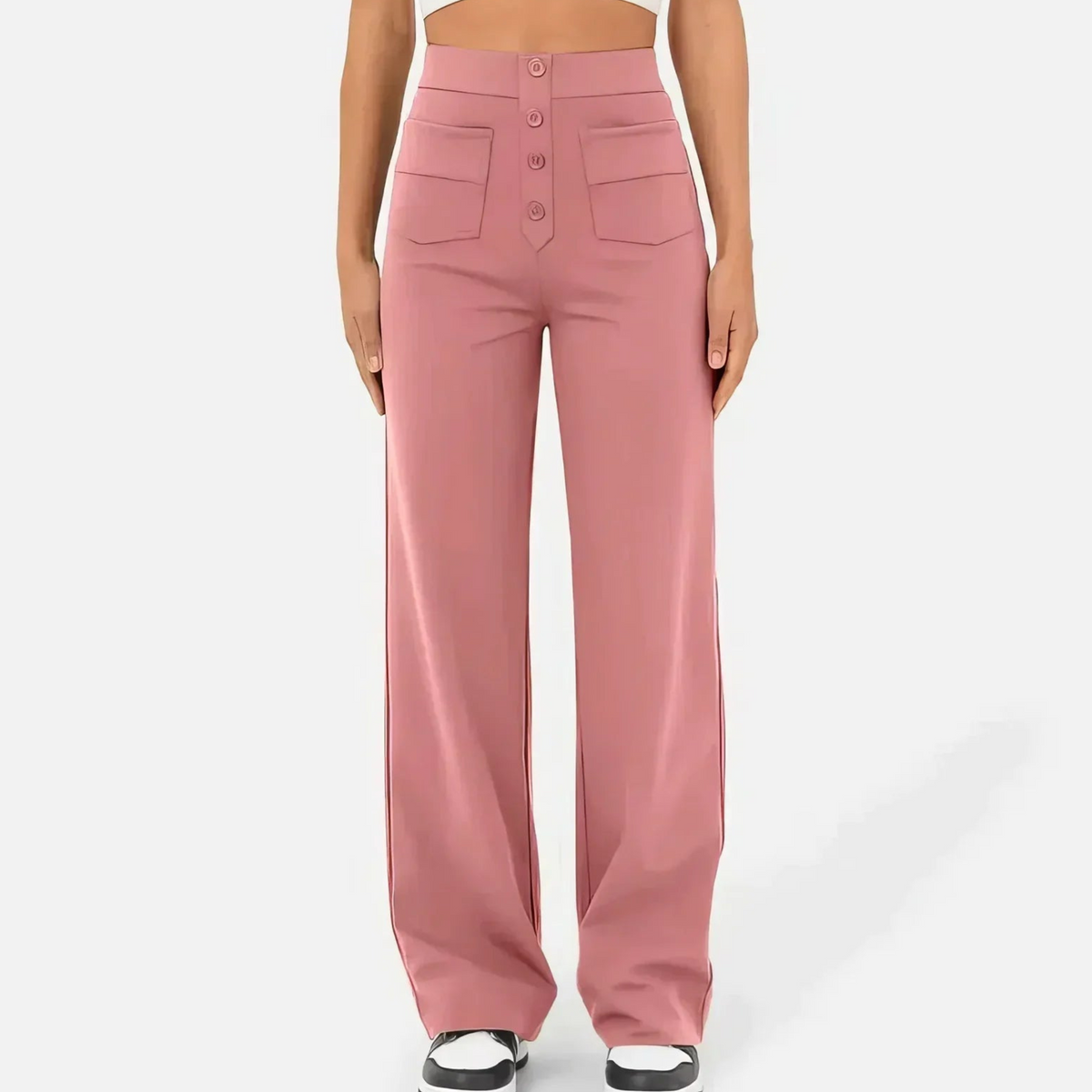 Women’s High Waist Wide Leg Trousers