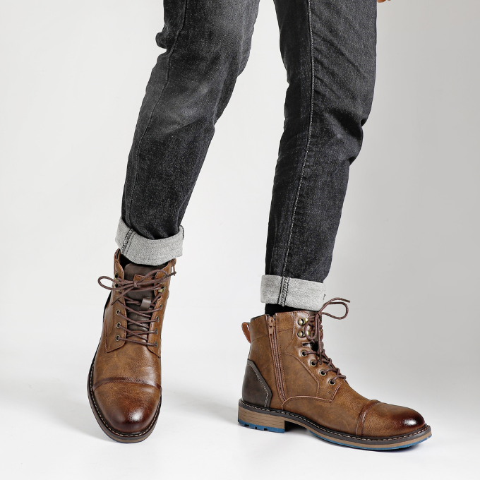 Bayshore Leather Men's Boots - detail image 4