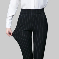 Women’s High-Waist Stretch Tapered Trousers