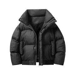 Kingsley Winter Men's Puffer Jacket - Black