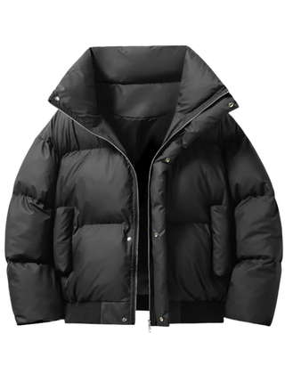 Kingsley Winter Men's Puffer Jacket - Black