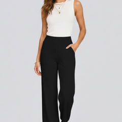 Women’s High-Waisted Wide-Leg Trousers