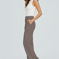 Women’s High-Waisted Wide-Leg Trousers
