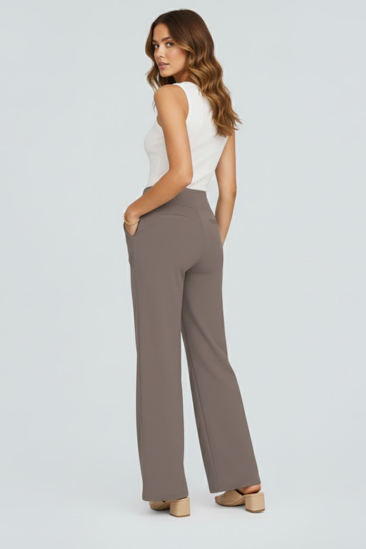 Women’s High-Waisted Wide-Leg Trousers