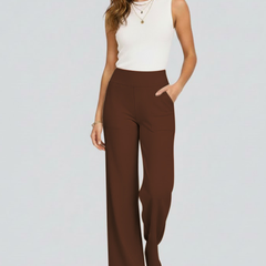 Women’s High-Waisted Wide-Leg Trousers