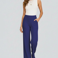 Women’s High-Waisted Wide-Leg Trousers
