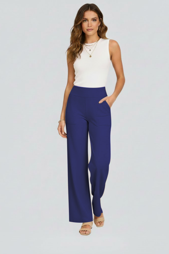 Women’s High-Waisted Wide-Leg Trousers