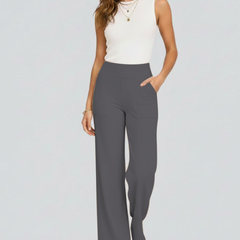Women’s High-Waisted Wide-Leg Trousers
