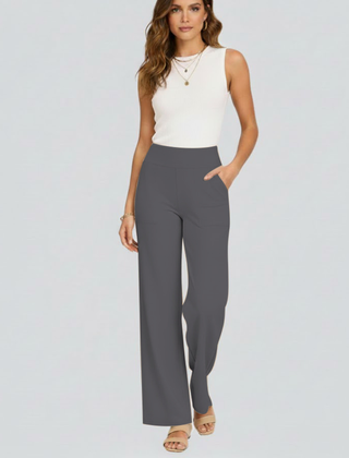 Women’s High-Waisted Wide-Leg Trousers