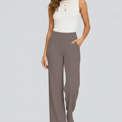 Women’s High-Waisted Wide-Leg Trousers