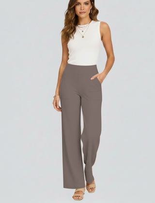 Women’s High-Waisted Wide-Leg Trousers