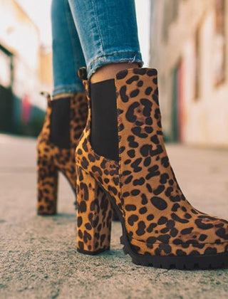 Women’s Platform Heel Ankle Boots