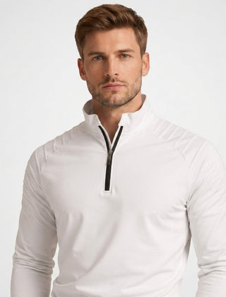 Men’s Quarter-Zip Long-Sleeve Top