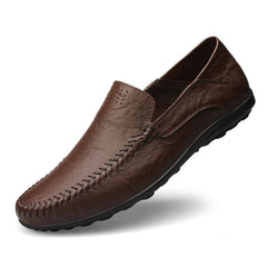 Men’s Leather-Look Loafers