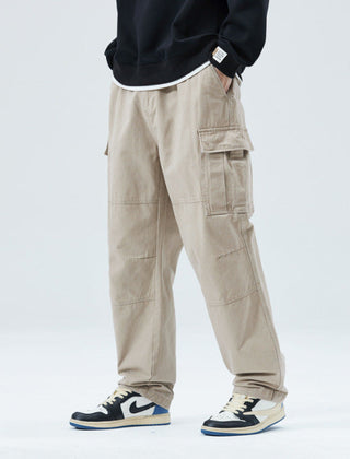 Men’s Cargo Straight-Leg Trousers