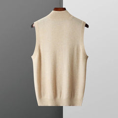 Harrington Soft Knit Zip Men's Vest - detail image 8