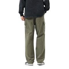 Men’s Cargo Straight-Leg Trousers