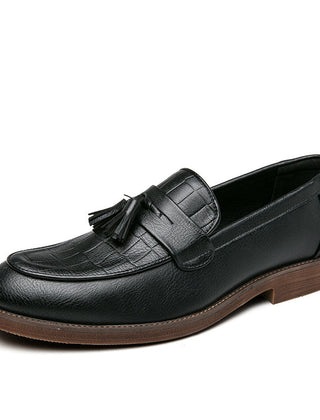 Men’s Leather-Look Tassel Loafers