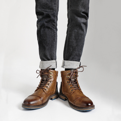 Bayshore Leather Men's Boots - detail image 6
