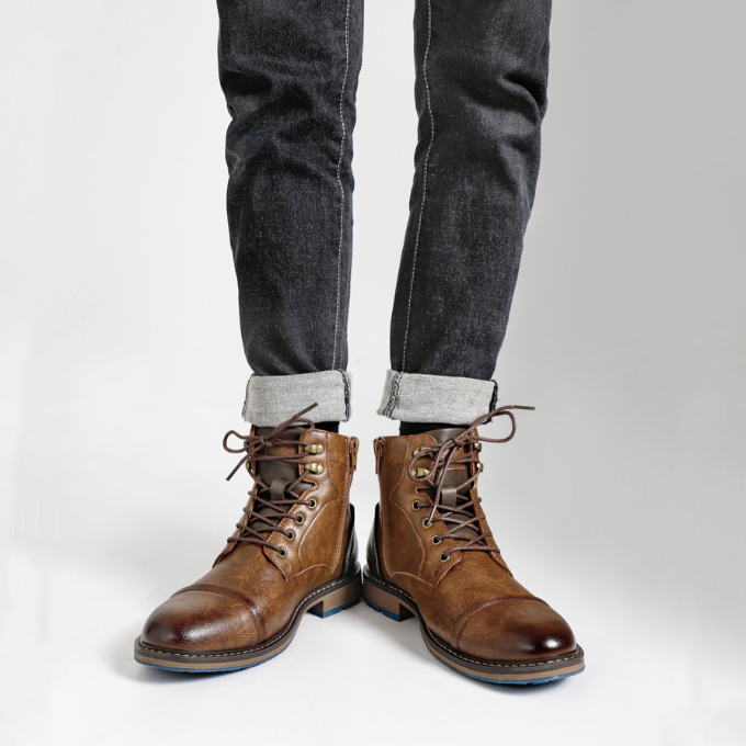 Bayshore Leather Men's Boots - detail image 6