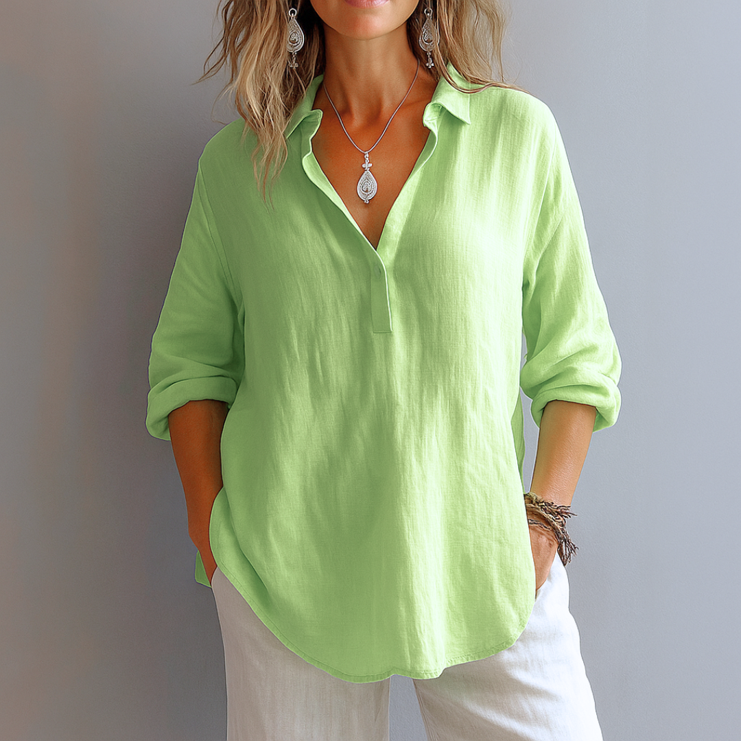Women’s Relaxed Linen Shirt
