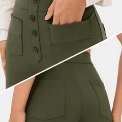 Women’s High Waist Wide Leg Trousers
