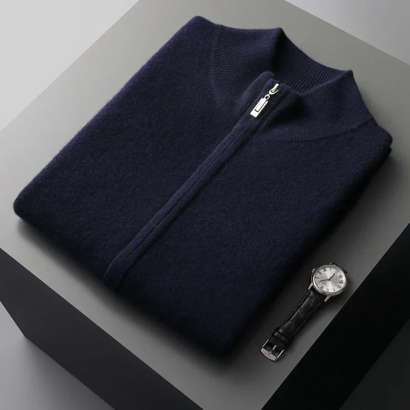 Harrington Soft Knit Zip Men's Vest - detail image 11