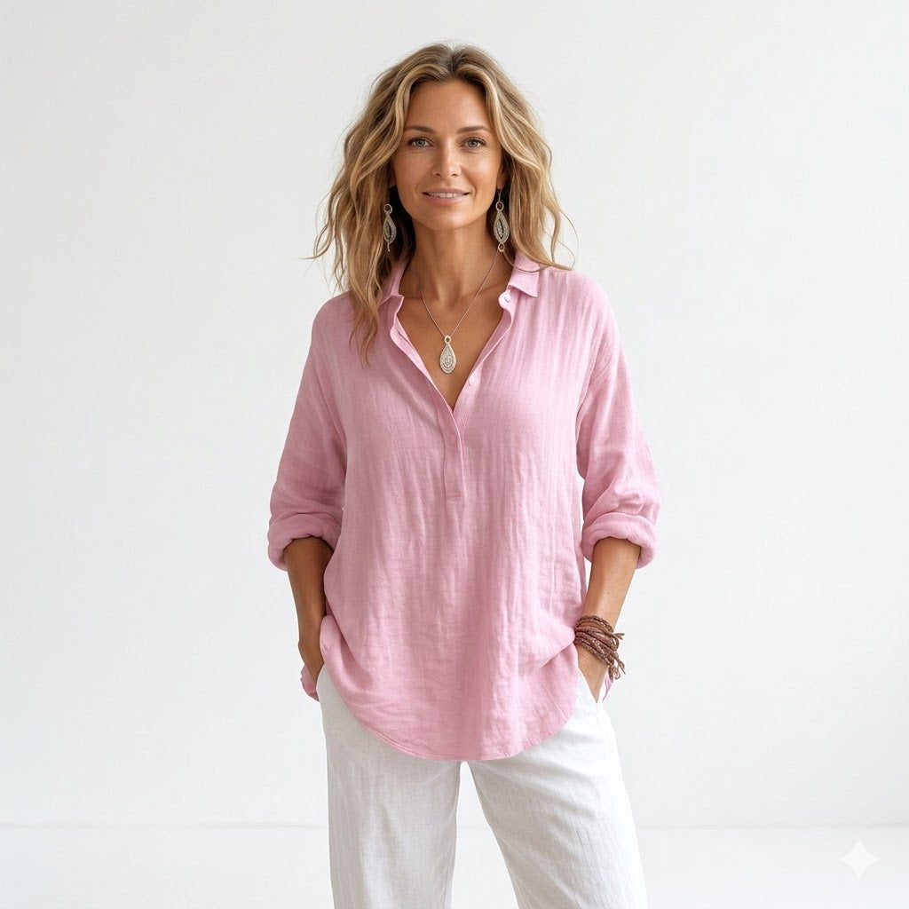 Women’s Relaxed Linen Shirt
